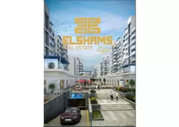 محل تجاري - استوديو - 2 حمامات للبيع في الداون تاون - مدينة العلمين الجديدة - الساحل الشمالي