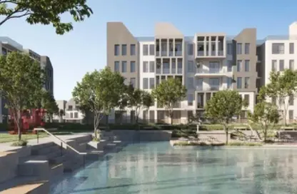 Apartment - 2 Bedrooms - 2 Bathrooms for sale in Rivers - New Zayed City - Sheikh Zayed City - Giza