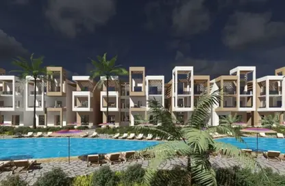 Chalet - 2 Bedrooms - 1 Bathroom for sale in Blumar - Al Ain Al Sokhna - Suez