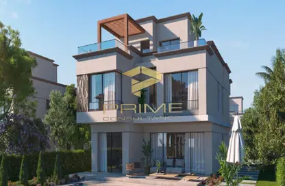 Villa - 5 Bedrooms - 4 Bathrooms for sale in Badya Palm Hills - 6 October Compounds - 6 October City - Giza