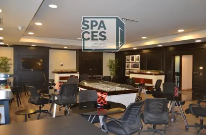 Office Space - Studio - 2 Bathrooms for rent in Bank Center Street - South Teseen St. - The 5th Settlement - New Cairo City - Cairo