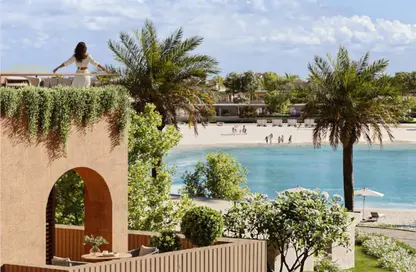 Chalet - 2 Bedrooms - 3 Bathrooms for sale in Ramla Lakeside - Qesm Ad Dabaah - North Coast