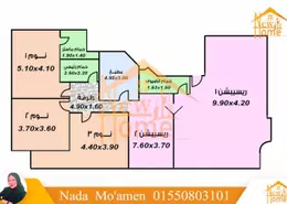 شقة - 3 غرف نوم - 2 حمامات للبيع في شارع ابو قير - سبورتنج - حي شرق - الاسكندرية