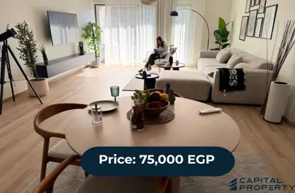 Apartment - 2 Bedrooms - 2 Bathrooms for rent in Lake View Residence - 5th Settlement Compounds - The 5th Settlement - New Cairo City - Cairo