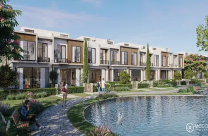 Villa - 3 Bedrooms - 3 Bathrooms for sale in Modon West - Al Wahat Road - 6 October City - Giza