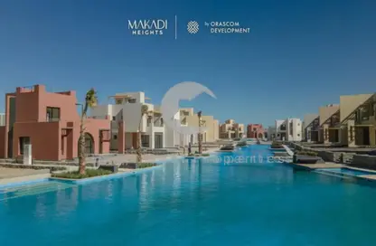 منزل مزدوج - 3 غرف نوم - 3 حمامات للبيع في مكادي اوراسكوم - مكادي - الغردقة - محافظة البحر الاحمر