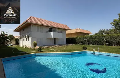 Villa - 5 Bedrooms - 4 Bathrooms for rent in Al  Rabwa - Sheikh Zayed Compounds - Sheikh Zayed City - Giza