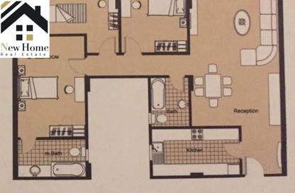 Apartment - 3 Bedrooms - 2 Bathrooms for sale in Tijan - Zahraa El Maadi - Hay El Maadi - Cairo