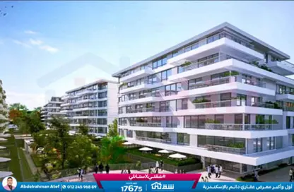 شقة - غرفة نوم - 2 حمامات للبيع في بالم هيلز - كمبوندات الاسكندرية - الاسكندرية