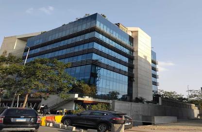 Office Space - Studio - 2 Bathrooms for rent in V90 - North Teseen St. - The 5th Settlement - New Cairo City - Cairo
