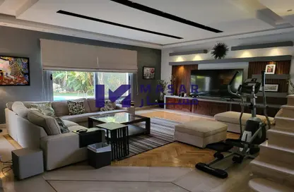 Apartment - 3 Bedrooms - 3 Bathrooms for rent in Katameya Heights - El Katameya Compounds - El Katameya - New Cairo City - Cairo