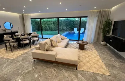 Apartment - 3 Bedrooms - 3 Bathrooms for rent in Lake View - 5th Settlement Compounds - The 5th Settlement - New Cairo City - Cairo