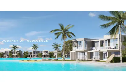 Chalet - 2 Bedrooms - 2 Bathrooms for sale in Azha North - Ras Al Hekma - North Coast