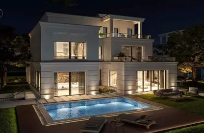 Twin House - 4 Bedrooms - 4 Bathrooms for sale in Lugar - New Zayed City - Sheikh Zayed City - Giza