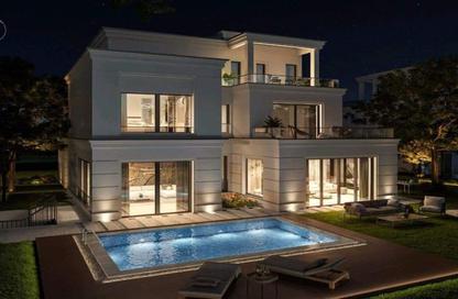 Townhouse - 4 Bedrooms - 3 Bathrooms for sale in Al  Rabwa - Sheikh Zayed Compounds - Sheikh Zayed City - Giza