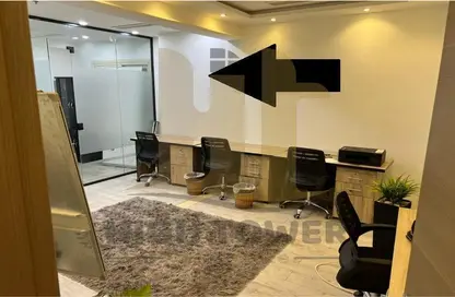 Office Space - Studio - 1 Bathroom for sale in South Teseen St. - The 5th Settlement - New Cairo City - Cairo
