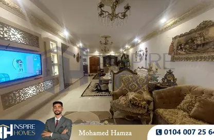 شقة - 2 غرف نوم - 2 حمامات للبيع في شارع محمد بهاء الدين الغوري - سموحة - حي شرق - الاسكندرية