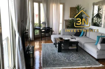 Apartment - 2 Bedrooms - 3 Bathrooms for rent in Katameya Heights - El Katameya Compounds - El Katameya - New Cairo City - Cairo