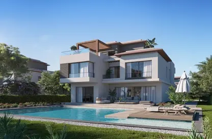 Villa - 3 Bedrooms - 3 Bathrooms for sale in Badya Palm Hills - 6 October Compounds - 6 October City - Giza