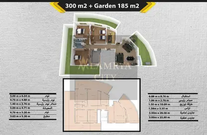 Villa - 3 Bedrooms - 2 Bathrooms for sale in Al Shouyfat St. - District 1 - The 5th Settlement - New Cairo City - Cairo