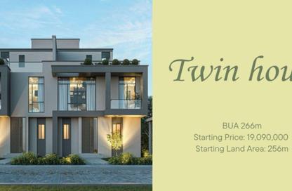 Villa - 3 Bedrooms - 3 Bathrooms for sale in Green Belt Gate 6 Road - Green Belt - 6 October City - Giza