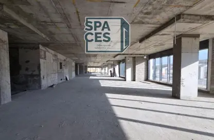 Office Space - Studio - 2 Bathrooms for rent in Bank Center Street - South Teseen St. - The 5th Settlement - New Cairo City - Cairo
