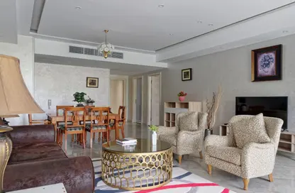 Apartment - 3 Bedrooms - 3 Bathrooms for rent in Lake View Residence - 5th Settlement Compounds - The 5th Settlement - New Cairo City - Cairo
