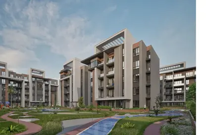 شقة - 3 غرف نوم - 2 حمامات للبيع في ذات - حدائق اكتوبر - مدينة 6 أكتوبر - الجيزة