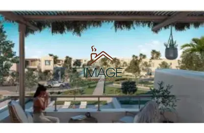 Chalet - 2 Bedrooms - 3 Bathrooms for sale in Hacienda Waters - Qesm Ad Dabaah - North Coast