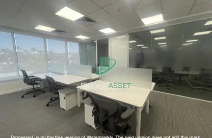Office Space - Studio - 1 Bathroom for rent in Cairo Festival City - North Investors Area - New Cairo City - Cairo