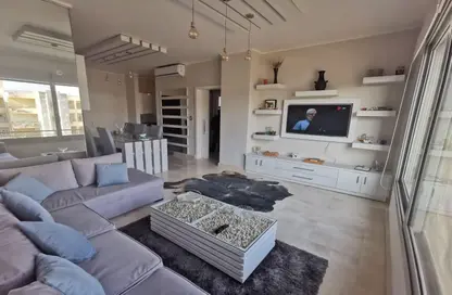 Apartment - 1 Bedroom - 1 Bathroom for rent in Palm Hills Village Gate - South Investors Area - New Cairo City - Cairo