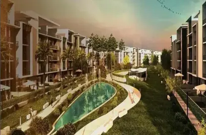 شقة - 2 غرف نوم - 2 حمامات للبيع في فيفث سكوير - التجمع الخامس - مدينة القاهرة الجديدة - القاهرة