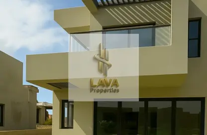 Twin House - 3 Bedrooms - 3 Bathrooms for sale in Azha - Al Ain Al Sokhna - Suez