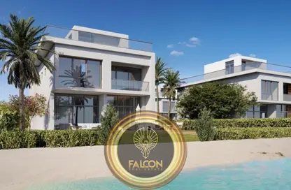 Townhouse - 3 Bedrooms - 3 Bathrooms for sale in Mazarine - New Alamein City - Al Alamein - North Coast