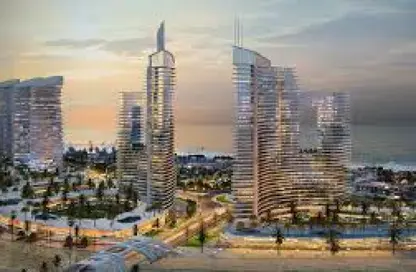Apartment - 2 Bedrooms - 1 Bathroom for sale in The Gate Towers - New Alamein City - Al Alamein - North Coast