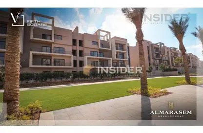 شقة - 2 غرف نوم - 2 حمامات للبيع في مون ريزيدنس - فيفث سكوير - التجمع الخامس - مدينة القاهرة الجديدة - القاهرة
