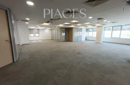 Office Space - Studio - 4 Bathrooms for rent in V90 - North Teseen St. - The 5th Settlement - New Cairo City - Cairo