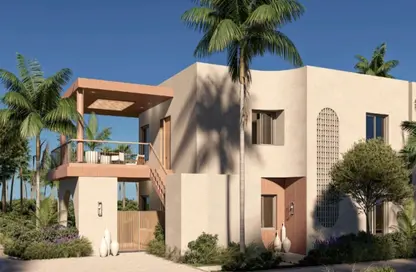 Chalet - 3 Bedrooms - 3 Bathrooms for sale in Ramla Lakeside - Qesm Ad Dabaah - North Coast