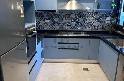 Townhouse - 3 Bedrooms - 4 Bathrooms for rent in Garden Residence - Hyde Park - New Cairo City - Cairo