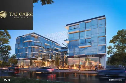 Shop - Studio - 1 Bathroom for sale in 90 Street - The 5th Settlement - New Cairo City - Cairo