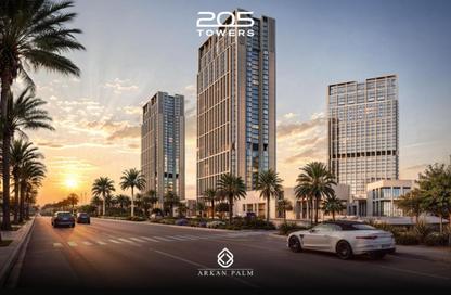 Apartment - 1 Bedroom - 1 Bathroom for sale in Arkan Palm 205 - Sheikh Zayed Compounds - Sheikh Zayed City - Giza
