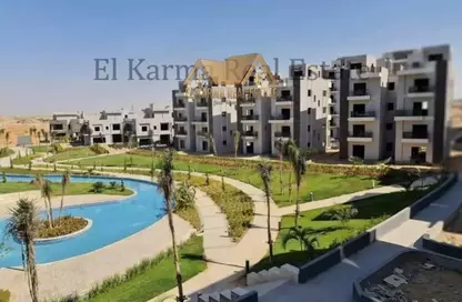Twin House - 3 Bedrooms - 3 Bathrooms for sale in Sun Capital - Fayoum Desert road - 6 October City - Giza