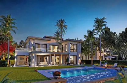 Villa - 4 Bedrooms - 5 Bathrooms for sale in Swan Lake West - 6 October Compounds - 6 October City - Giza