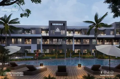 Apartment - 2 Bedrooms - 1 Bathroom for sale in Magawish - Hurghada - Red Sea