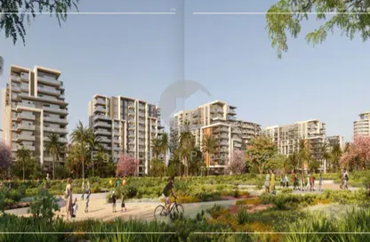 Apartment - 2 Bedrooms - 2 Bathrooms for sale in Park Side Residence - Zed Towers - Sheikh Zayed Compounds - Sheikh Zayed City - Giza