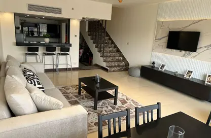 Duplex - 2 Bedrooms - 3 Bathrooms for rent in Porto New Cairo - 5th Settlement Compounds - The 5th Settlement - New Cairo City - Cairo