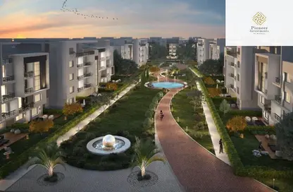 شقة - 2 غرف نوم - 2 حمامات للبيع في مون ريزيدنس - فيفث سكوير - التجمع الخامس - مدينة القاهرة الجديدة - القاهرة