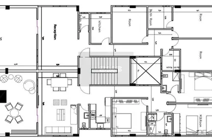 Apartment - 3 Bedrooms - 3 Bathrooms for sale in Al Sayeda Zeinab St. - El Yasmeen 7 - El Yasmeen - New Cairo City - Cairo