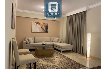 Apartment - 2 Bedrooms - 2 Bathrooms for rent in El Koronfel - The 5th Settlement - New Cairo City - Cairo