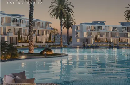 Chalet - 2 Bedrooms - 2 Bathrooms for sale in Direction White - Ras Al Hekma - North Coast